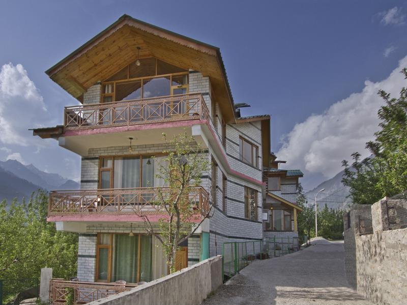 Hotel Mountain Face Manāli Exterior foto